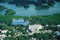 Palasia - das neueste Hotel mit 165 Zimmer mit Blick auf die Rock Islands im Stadtzentrum von Koror